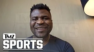 Francis Ngannou Talks Face-Off W/ Jon Jones, Says Super Fight Still On Table | TMZ Sports