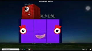 Numberblocks 1000 to 1 Quadrillion but in 0.5x speed with pitch change. Read Desc.