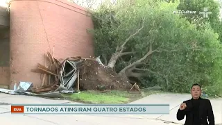 Tornados nos Estados Unidos deixam três mortos e mais de 100 feridos