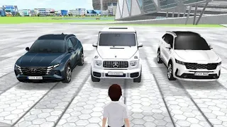 New Kia suv and Mercedes g 63 suv auto repair shop funny driver _3d driving class #44 simulation