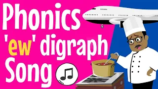 ew Sound | Phonics Song | ew Sound | The Sound ew | ew | Digraph ew | Phonics Resource