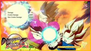 DBFZ SSJ4 Adult Gohan Synergy with Vegito Blue TOD Combo [Dragon Ball FighterZ]