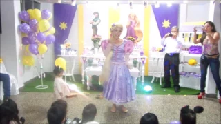 Show Infantil de Rapunzel (Enredados) con Estrellas Magicas - Magicamente Divertido!!!