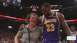 25 times LeBron James melted our hearts | Acts of kindness