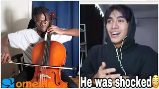 PLAYED MY CELLO ON OMEGLE FOR GIRLS