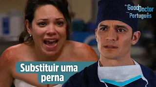 Shaun e Meléndez realizam uma substituição do fêmur | Temporada 1| The Good Doctor em Português