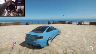 The BEST BMW M4 Drifting - Forza Horizon / Logitech G29 Gameplay