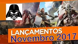 Lançamentos de Games Novembro 2017