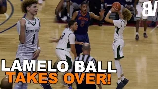 LaMelo Ball TAKES OVER! Chino Hills CRAZY Three Point Shootout VS Roosevelt FULL HIGHLIGHTS