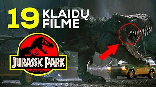 Kinofeilai: 19 klaidų filme JUROS PERIODO PARKAS