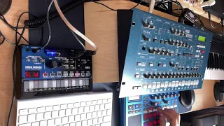 Electribe 2 Jam with Korg MS2000 & Volca Nubass