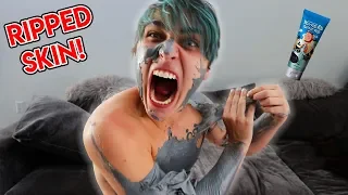 World's Most Painful Facemask on My Entire Body (Gone Wrong) | Colby Brock