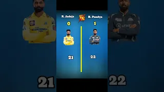 Ravindra Jadeja vs Hardik Pandya ❓ #shorts #ravindrajadeja #hardikpandya