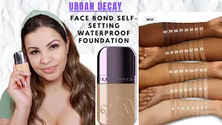 URBAN DECAY FACE BOND FOUNDATION WEAR TEST + REVIEW ON NORMAL SKIN