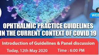 Ophthalmic Practice Guidelines in the current Context of Covid 19