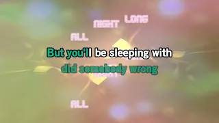 Billy Joel - Sleeping With The Television On [Karaoke Version]
