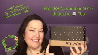 Sips By Unboxing November 2019 / Stardust Tea