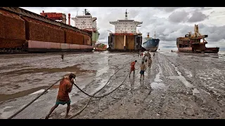 Chittagong, el mayor cementerio de barcos del mundo está en Bangladesh