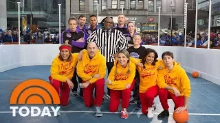Ben Stiller And Justin Long Join The TODAY Anchors To Play Dodgeball For Charity | TODAY