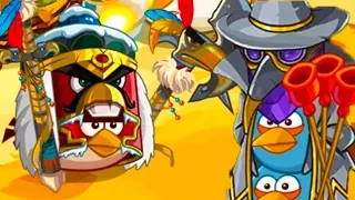 АРЕНА и ПЕЩЕРА в Angry Birds Epic #155 Рождественский страж и Каменный Страж-Провокатор в сундуке
