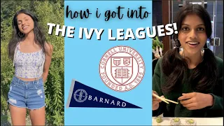 How I Got Into Barnard of Columbia University & Cornell University | stats, activities, tips, etc!