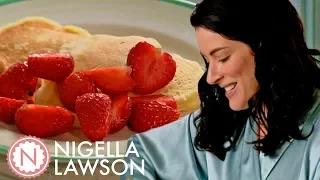 Nigella's Ricotta Hotcakes With Strawberries | Forever Summer With Nigella