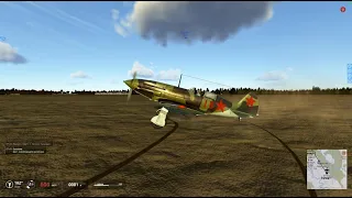 Миг3 против Bf110  в районе Можайска.