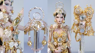 The Making of Goddess of the Golden Warriors，Fashion doll ( part 1)