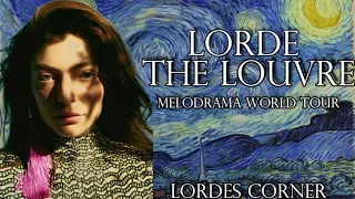 Lorde - The Louvre (Melodrama World Tour, Filtered Version)