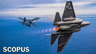 Incredible Air Battle: F-35 Intercept Russian Su-35s over the Black Sea