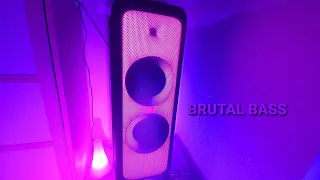 JBL PartyBox 1000 BRUTAL BASS TEST (75% VOLUME + 1. BASS MODE)