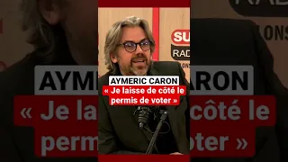 🎙Aymeric Caron est l’invité politique du Grand Matin sur Sud Radio