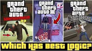 Evolution Of Car Door Opening/Protagonist Logic In GTA Games Mobile Android & iOS (2001 - 2021)