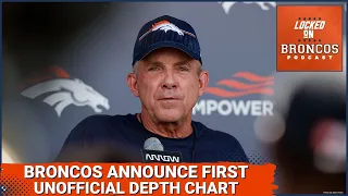Denver Broncos announce first unofficial depth chart