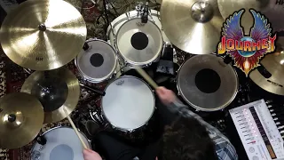 Don't Stop Believin' (Journey) Drum Cover (Chris Rack)