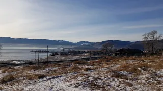 Небольшой поселок Култук на южной оконечности Байкала: идем к КБЖД