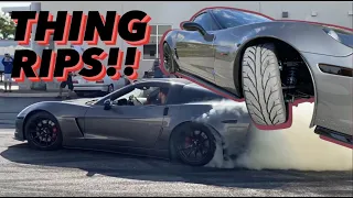 C6 Corvette Z06 Gets Angle Kit and Coilovers + STREET DRIFTING!!!