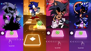 Sonic exe V Sonic exe V Sonic exe V Sonic exe | Tiles Hop EDM Rush | Gamer JMP