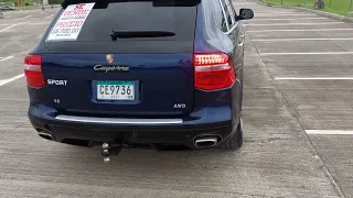 2010 Porsche Cayenne 3.6L sport sound (muffler bypass)