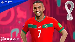 FIFA 23 - Morocco v Spain - World Cup 2022 Round Of 16 Match | PS5™ [4K60]