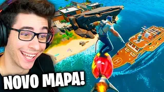 MUDOU TUDO! MINHA PRIMEIRA VEZ NA NOVA TEMPORADA DO FORTNITE!