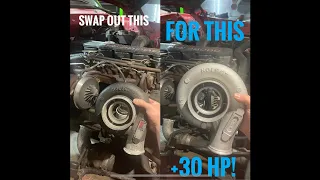 LARGEST STOCK TURBO UPGRADE FOR THE 12 VALVE CUMMINS!!!