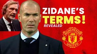 ZINEDINE ZIDANE SETS TOUGH CONDITIONS FOR MAN UNITED! #zidane #manchesterunited #football