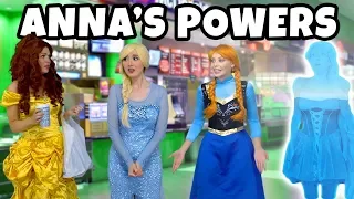 ANNA'S FREEZING POWERS AFTER ANNA AND ELSA SWITCHED. (Totally TV Character Video)