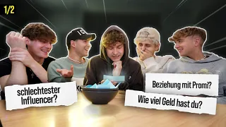 Wahrheit oder Essen? | EKEL CHALLENGE mit Jonas Ems und Friends :)