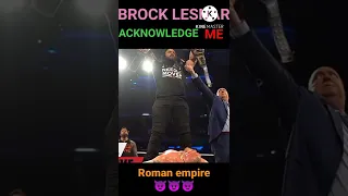 ROMAN REIENGS SENT MESSAGE TO BROCK LESNER😈😈😈#wwe #shorts #romanreigns