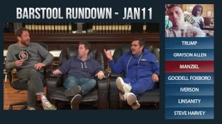 Barstool Rundown - January 11, 2017