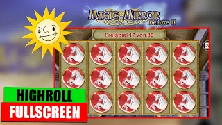 🔥HIGHROLL FULLSCREEN🔥| Magic Mirror Deluxe 2 Merkur Gaming Casino Big Win Freespins