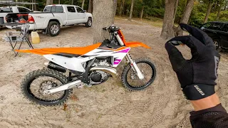 First Ride on 2024 KTM 250 SX