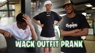 Wearing a WACK OUTFIT infront of my friends PRANK (They lied to me)| Reggie Mohlabi Vlogs